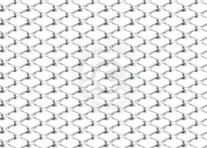 Racing Grill - Rombo fine 2x4 mm - 100x33 cm - Lucido