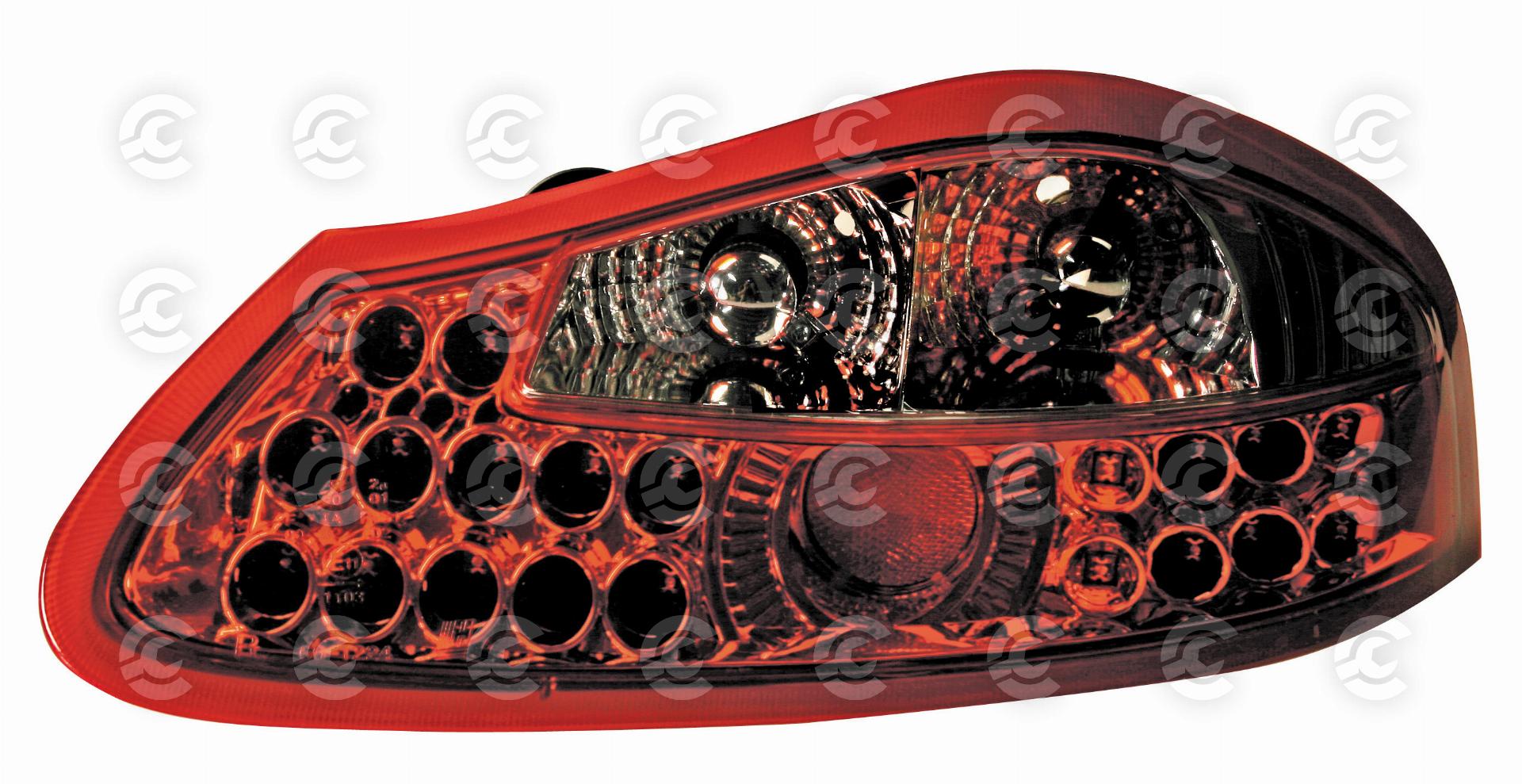 Coppia fanali posteriori LED - compatibile per  Porsche Boxster (9/96-10/04) - Rosso