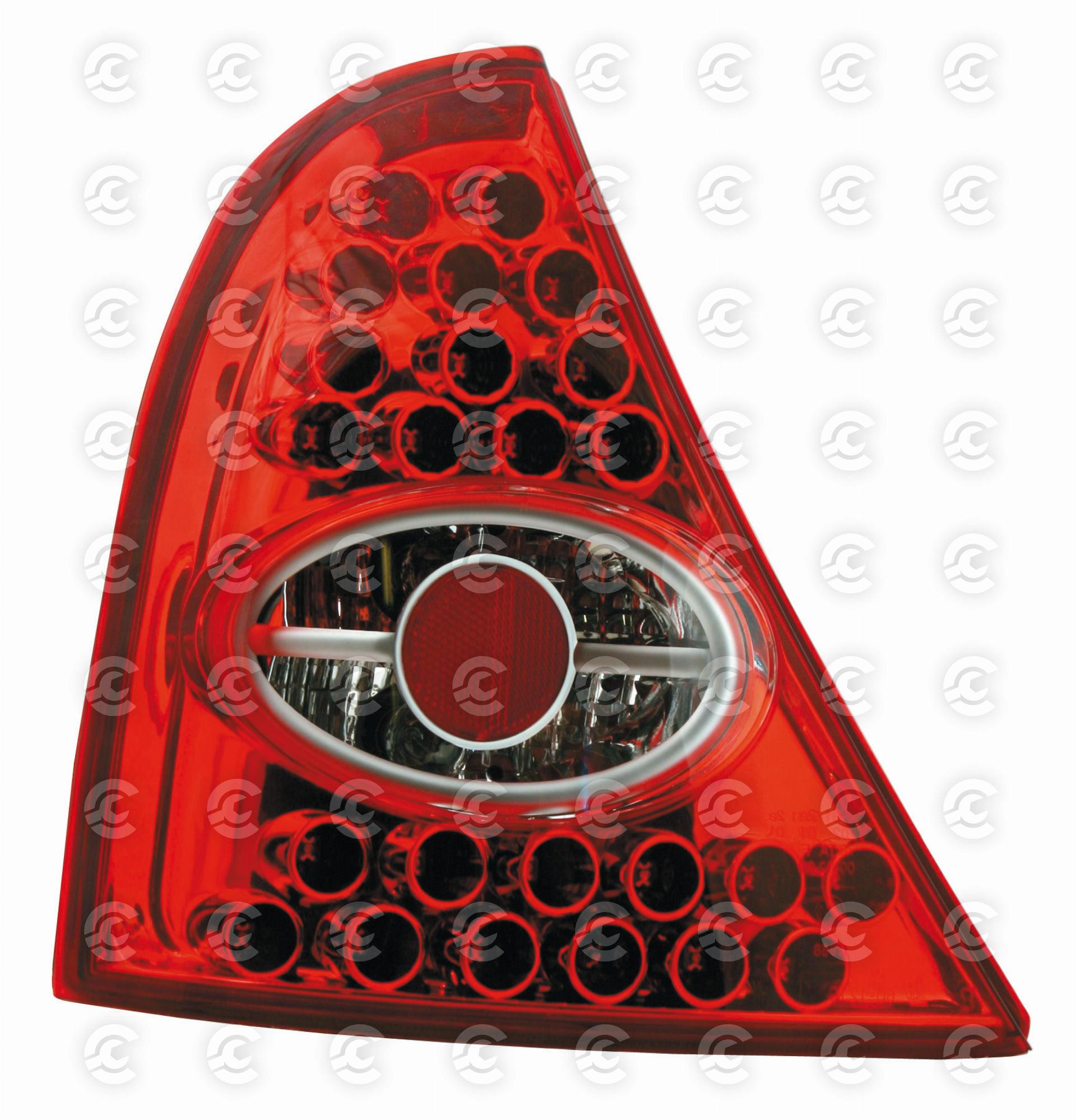 Coppia fanali posteriori LED - compatibile per  Renault Clio (4/98>) - Rosso