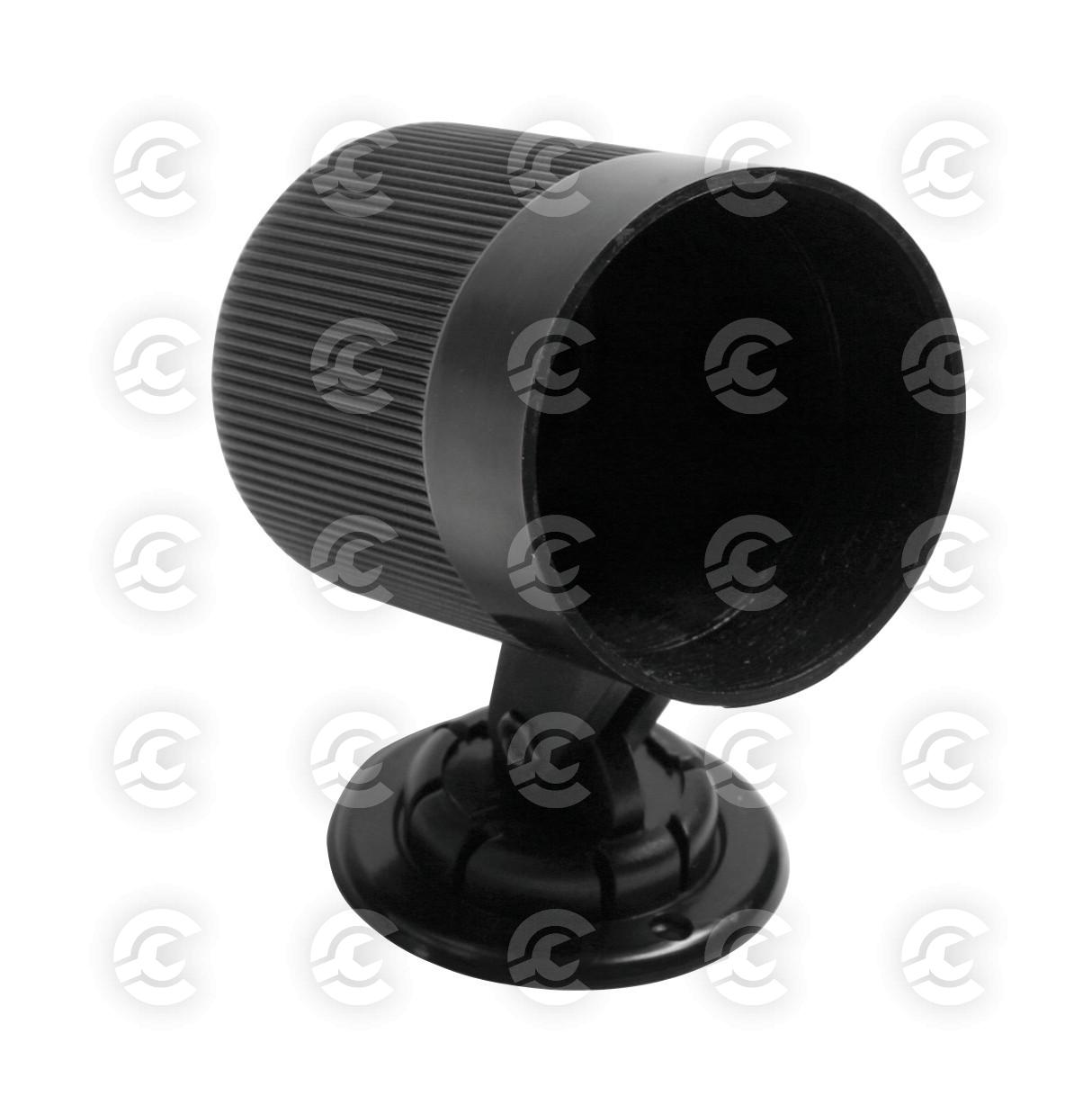 Portastrumento in plastica (52 mm) - Nero