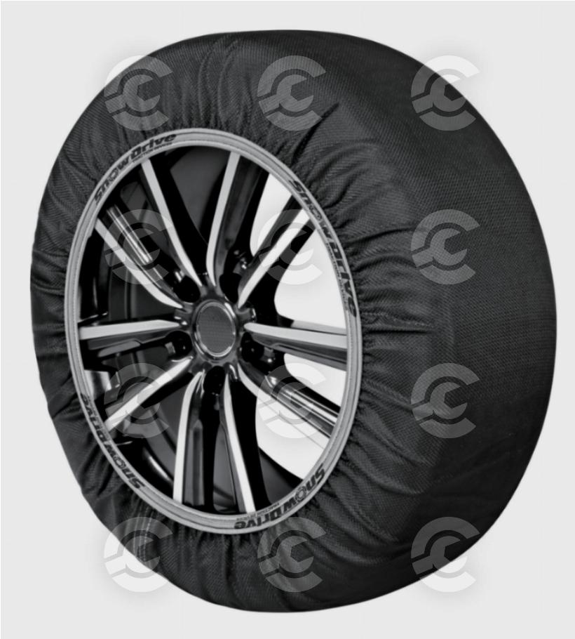 SnowDrive, coppia di calze da neve per auto - SD54