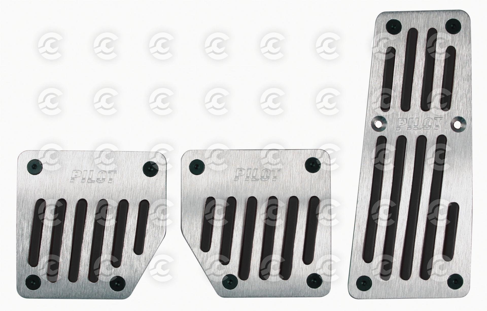 Touring, set 3 pedali - Nero