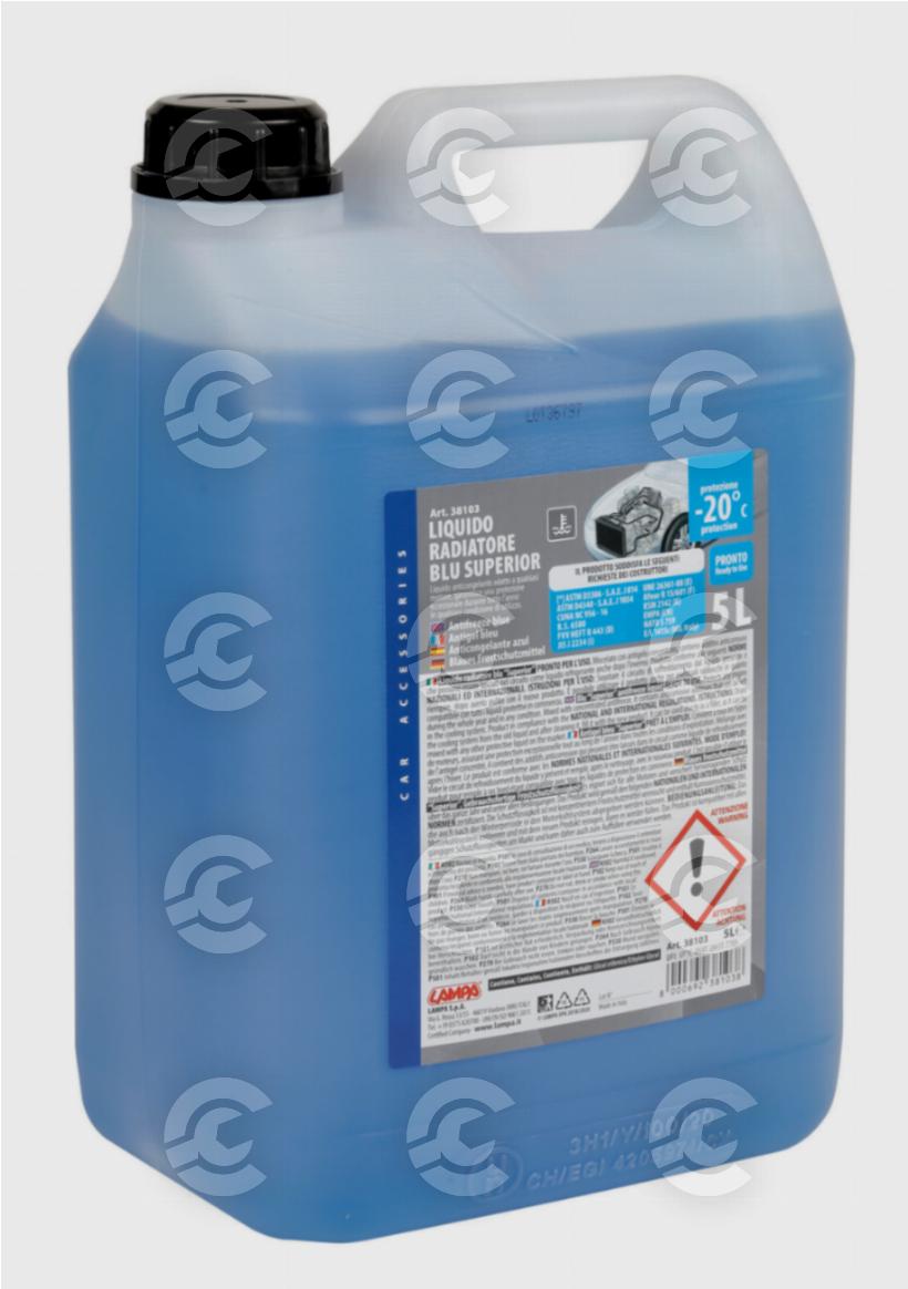 Superior-Blu G11 liquido antigelo radiatore (-20°C) - 5 L