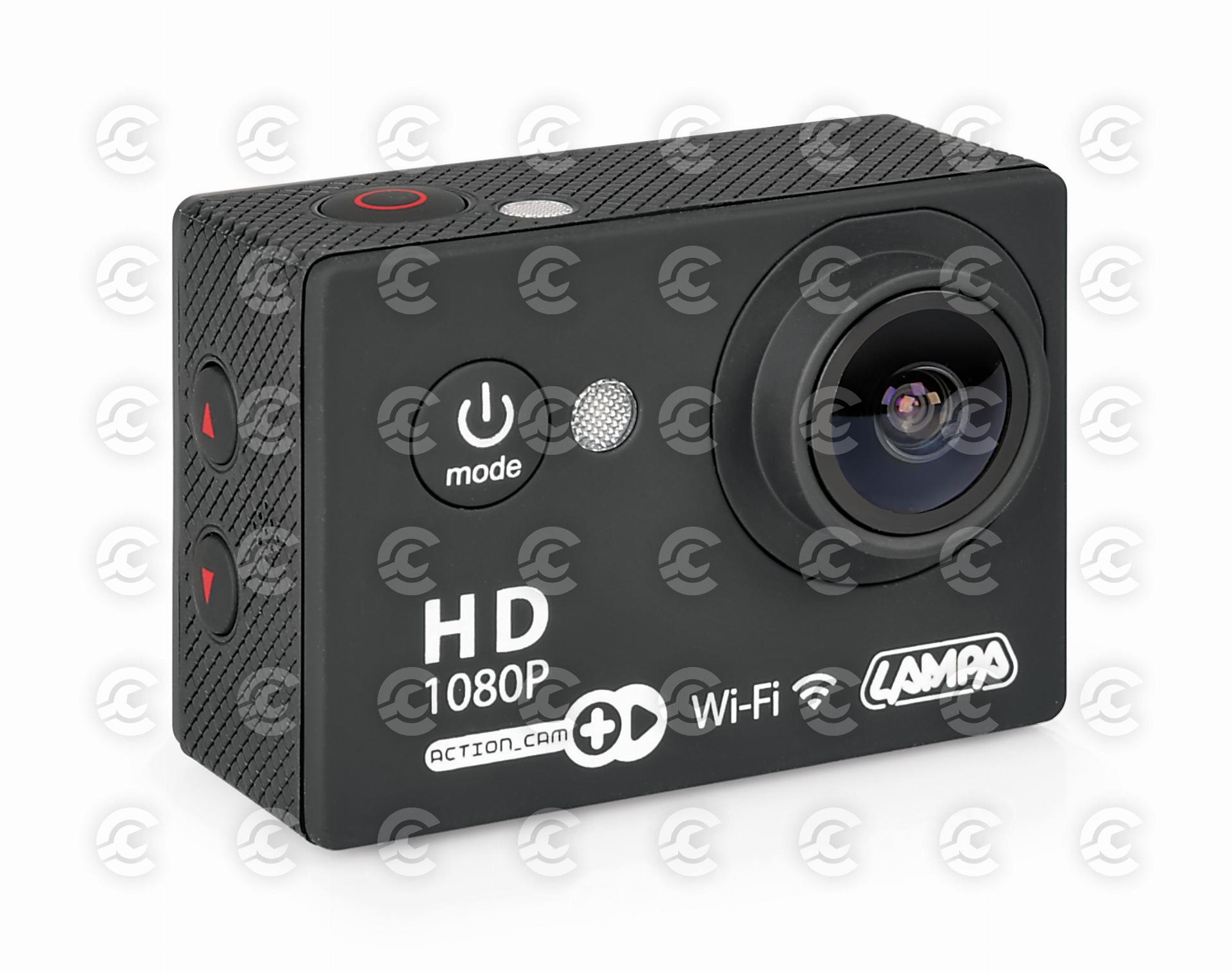 Action-Cam Plus, telecamera per sport 1080p Wi-Fi + Kit accessori