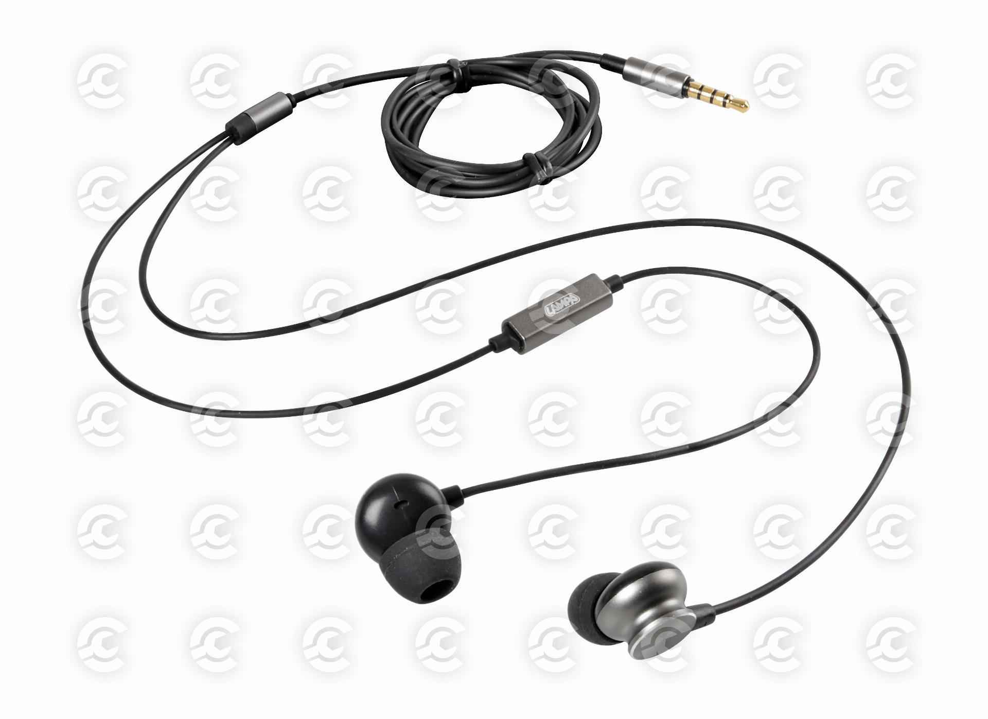 Snug, auricolare stereo in-ear con microfono