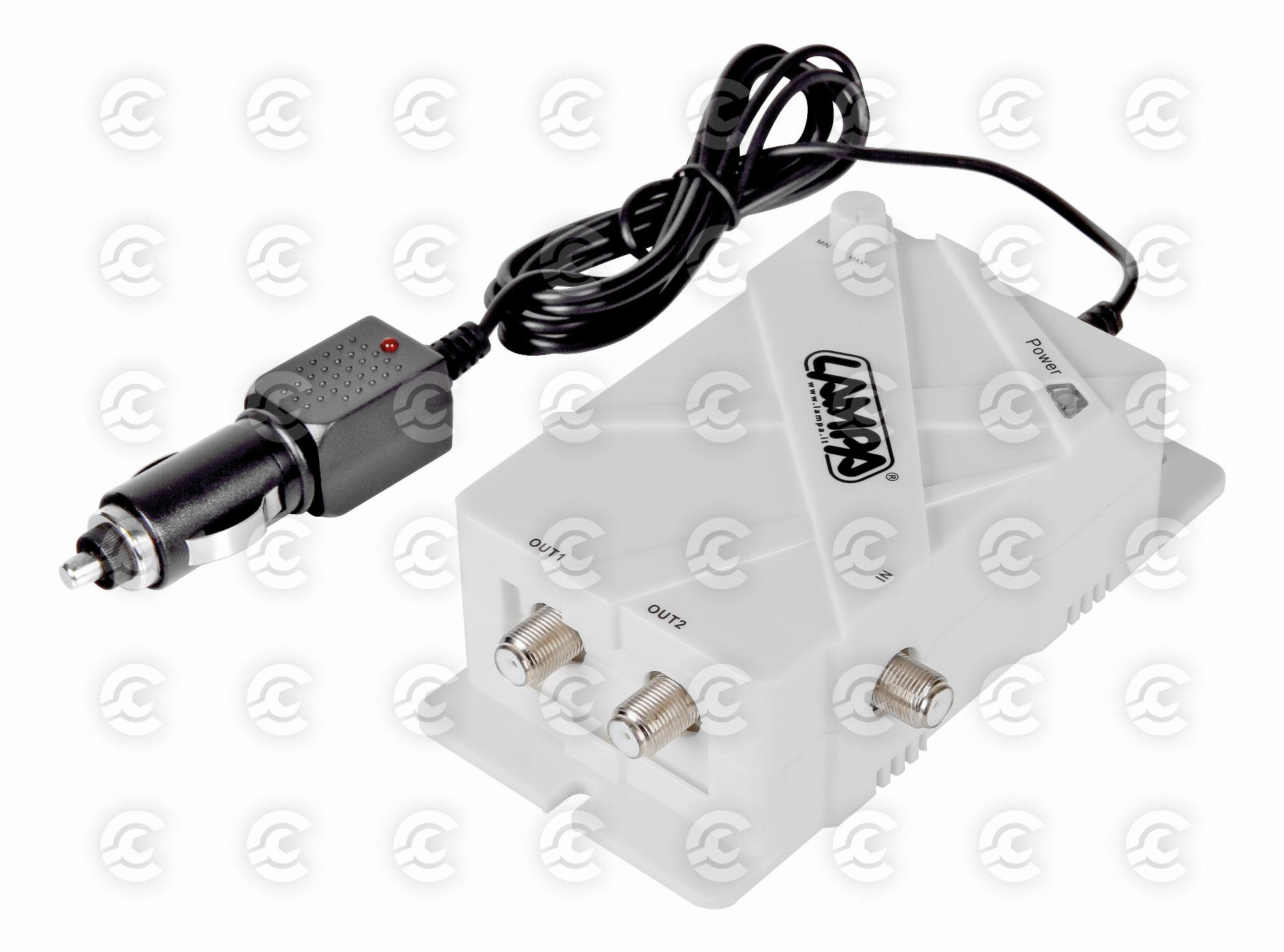 Amplificatore antenna TV, 12/24V