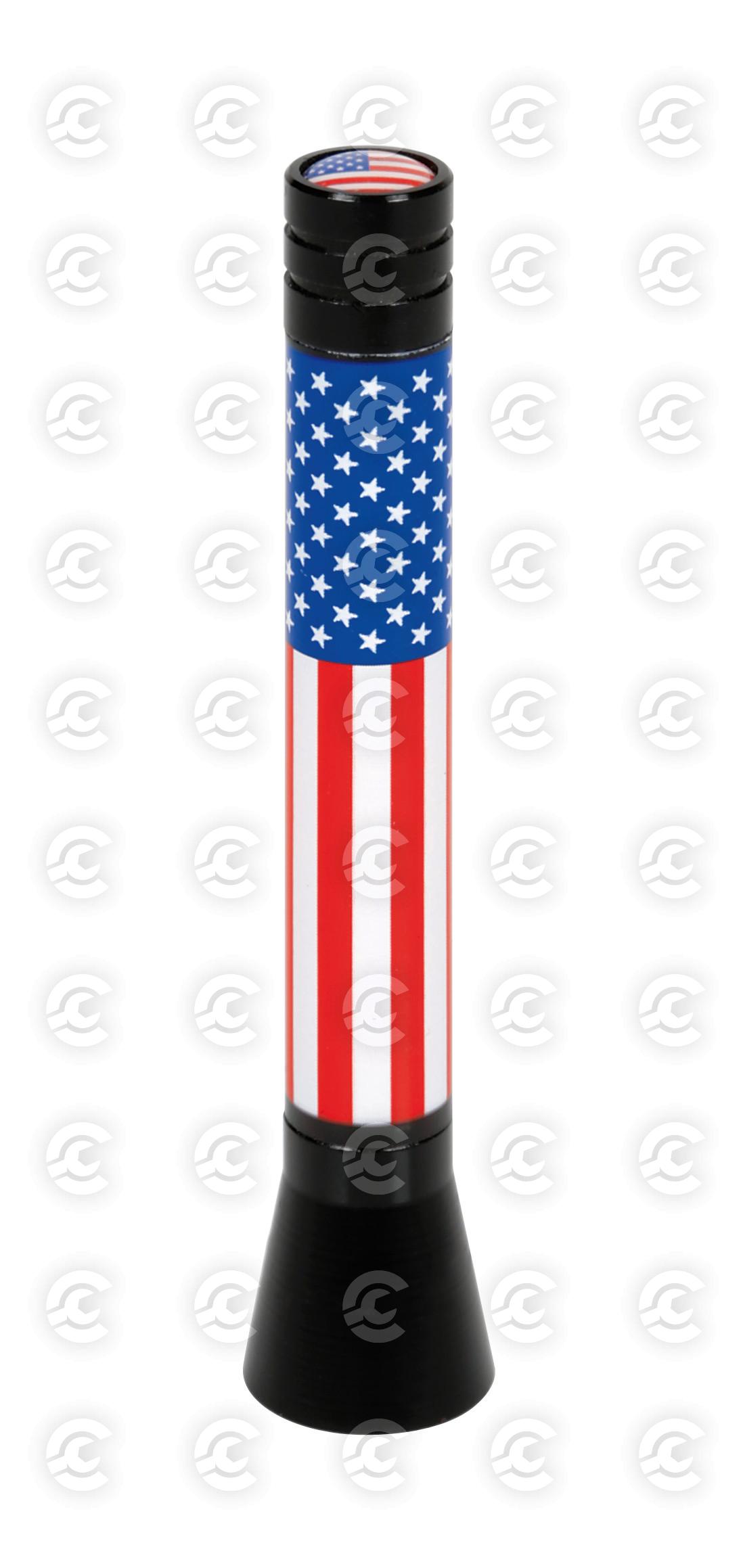Flag, stelo antenna - 8 cm - USA