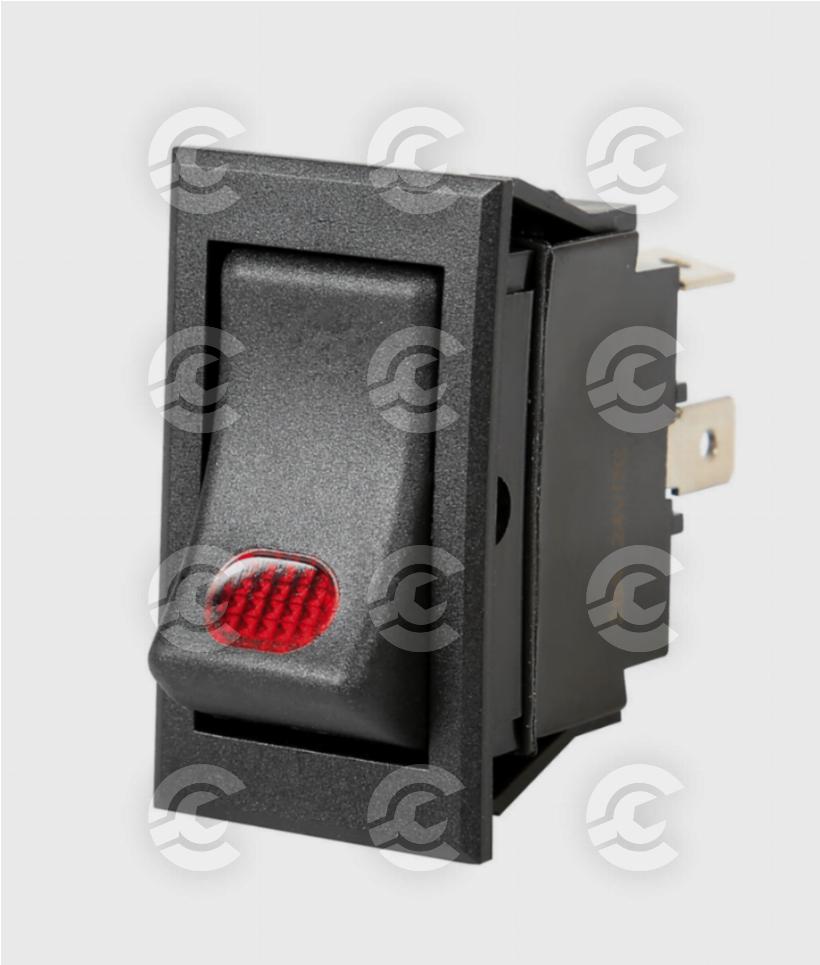 Interruttore con spia a Led - 12/24V - 20A