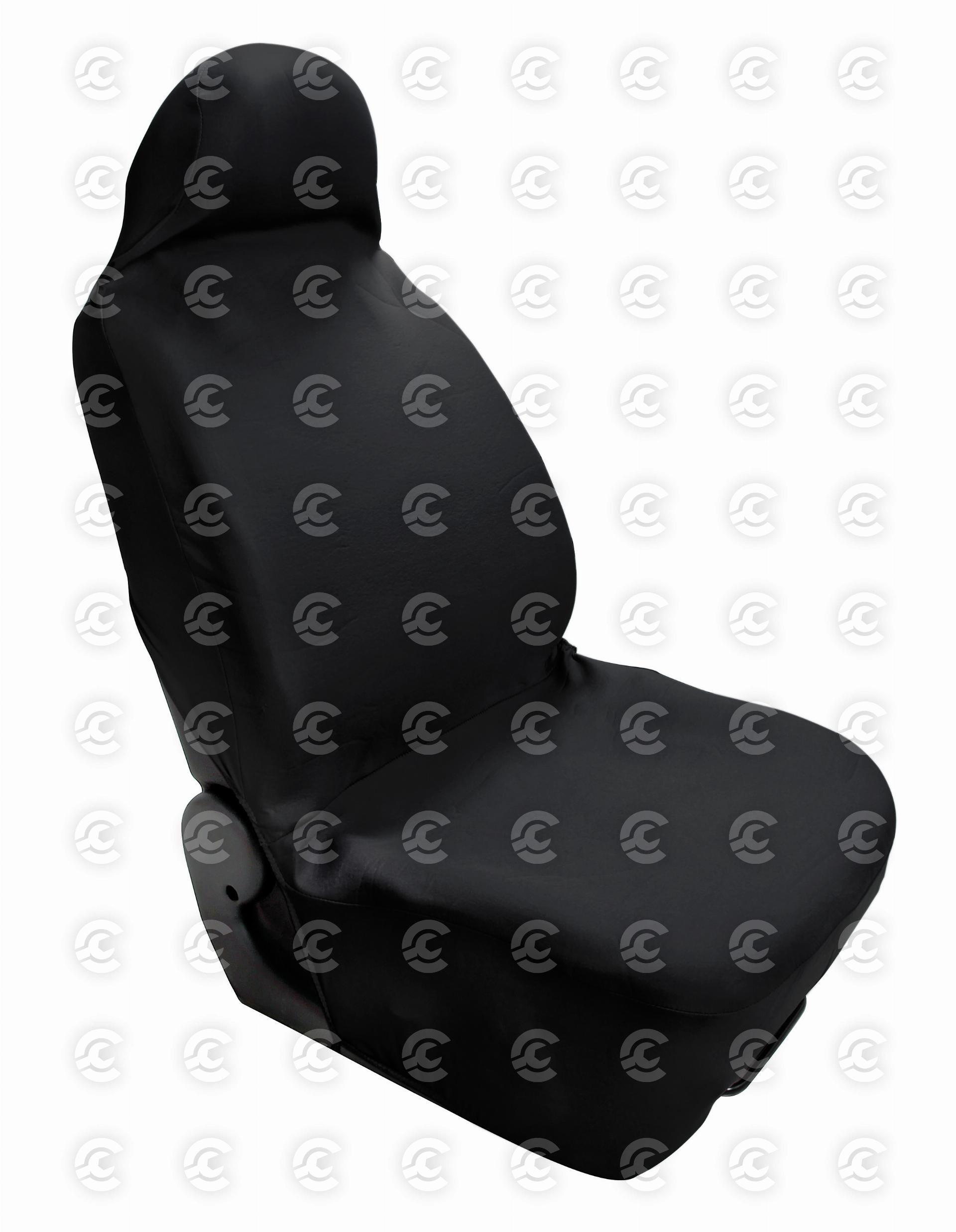 Quick Cover, coprisedile elasticizzato anteriore - Nero