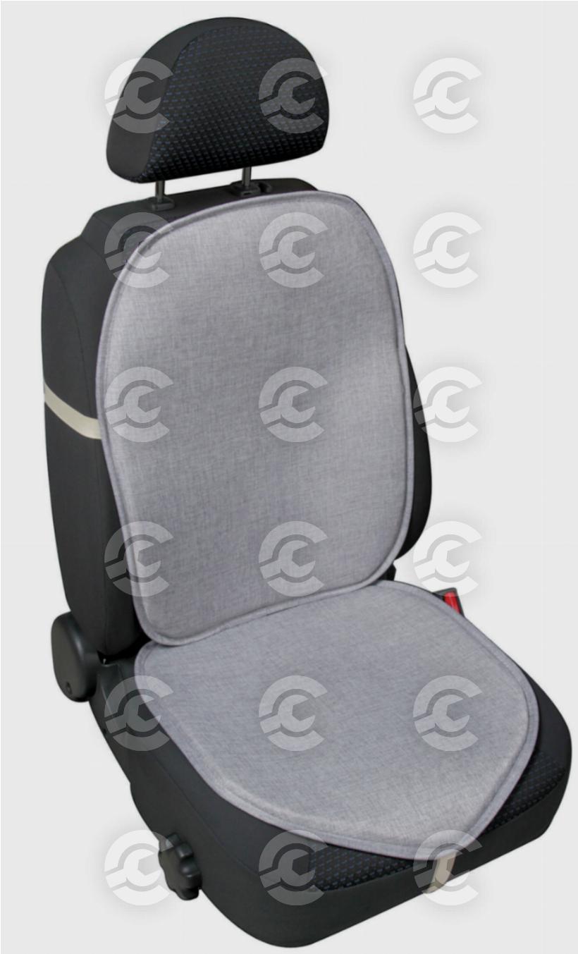 Fresco Lino, schienale in lino fresco e naturale - Grigio chiaro