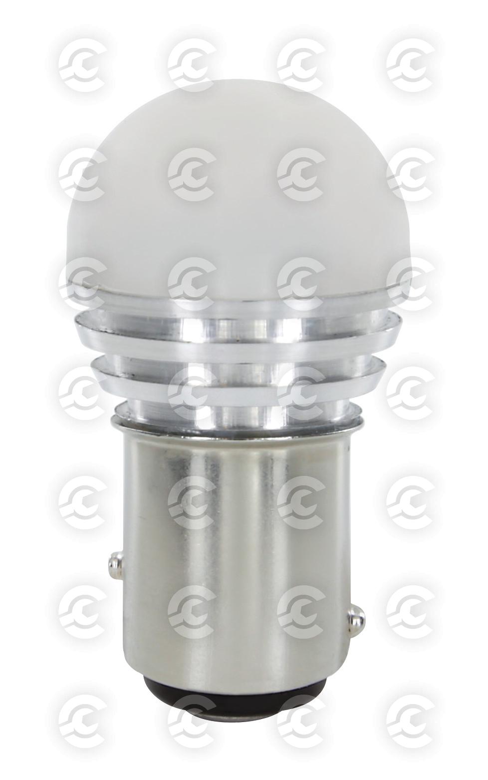 10/30V Mega-Led 9 - 1 SMD x 9 chips - (P21/5W) - BAY15d - 1 pz  - D/Blister - Bianco