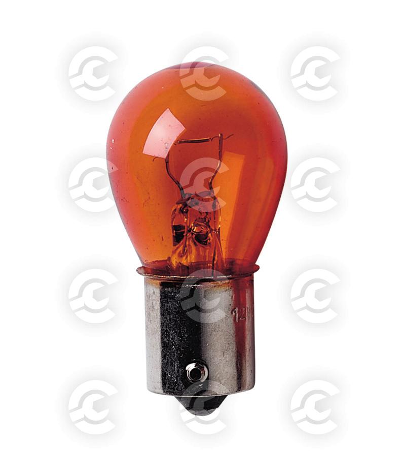 12V Lampada 1 filamento - PY21W - 21W - BAU15s - 10 pz  - Scatola - Arancio