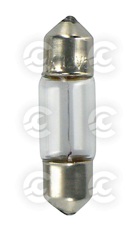 12V Lampada siluro - 8x28 mm - 10W - SV7-8 - 2 pz  - D/Blister