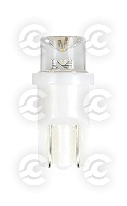 12V Colour-Led Wide, lampada 1 Led - (T10) - W2,1x9,5d - 2 pz  - D/Blister - Bianco