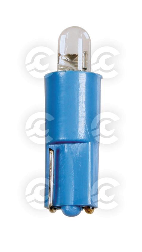 12V Kit Lampade cruscotto 1 Led - (T3) - W2x4,6d - 5 pz  - D/Blister - Bianco