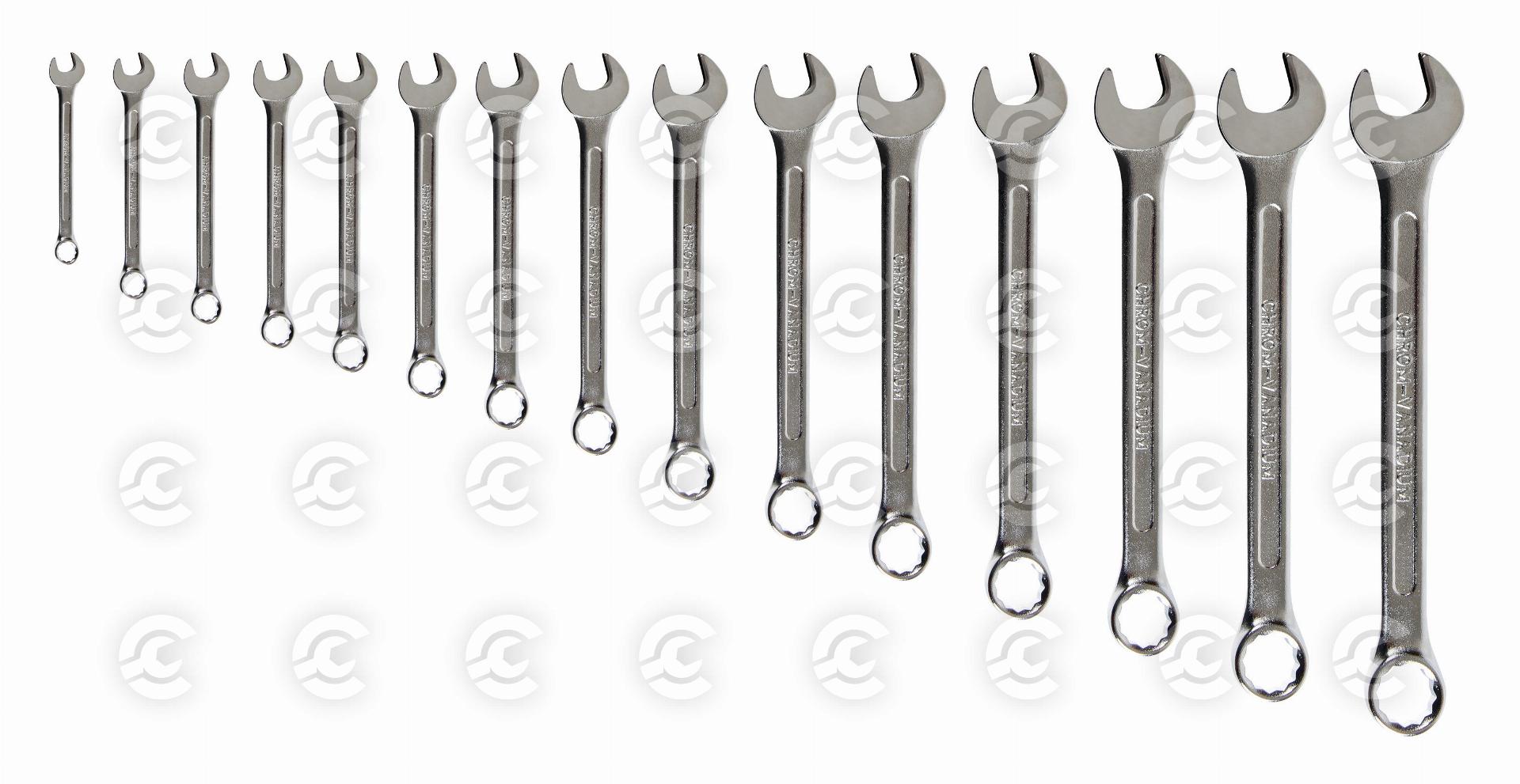 Set 15 chiavi combinate