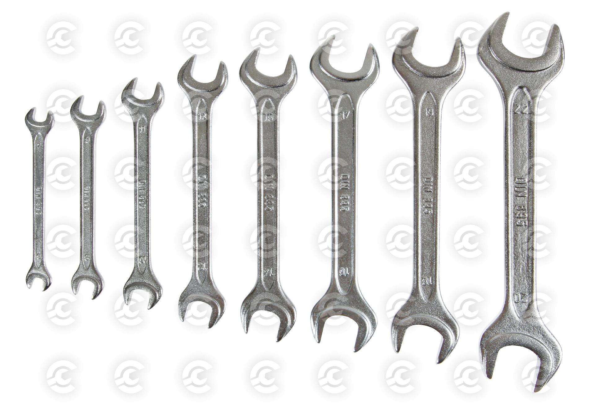 Set 8 chiavi a forchetta