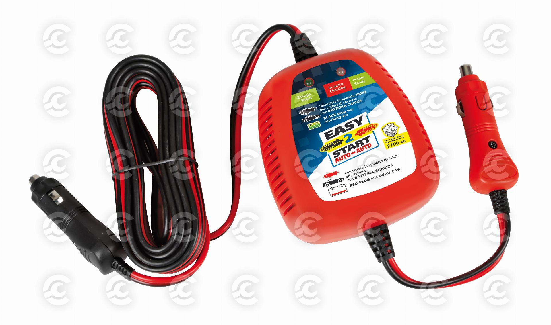 Easy 2 Start, avviatore caricabatteria, 12V