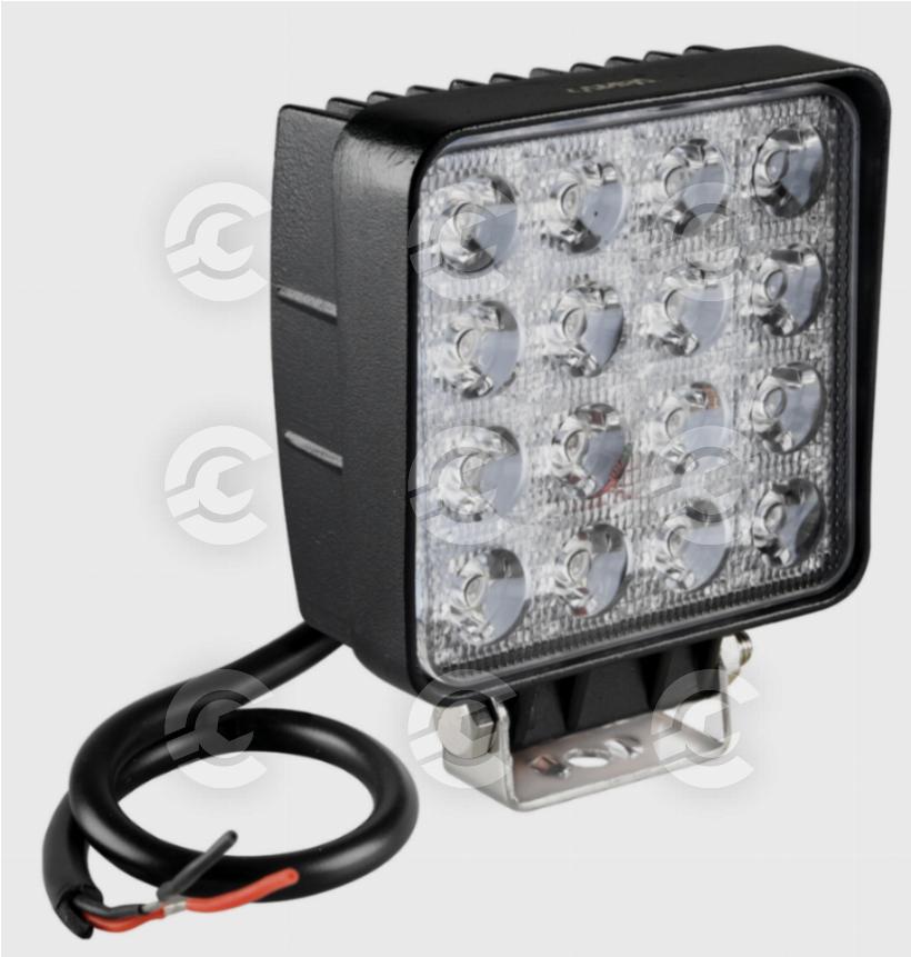 WL-25, faro ausiliario a 16 Led - 9/32V - Bianco