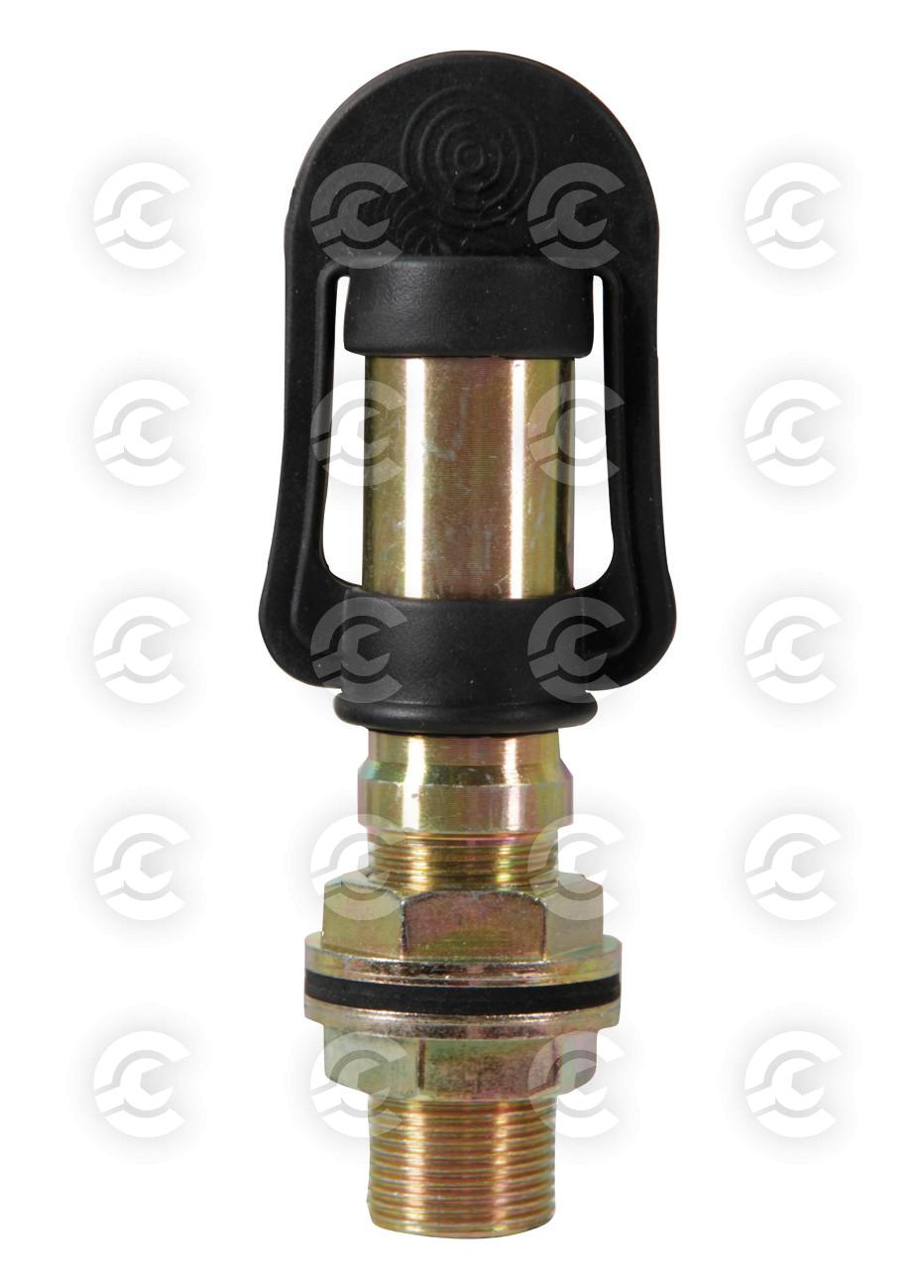 Fix-2, Perno con spinotto DIN per luce di segnalazione, attacco tubolare