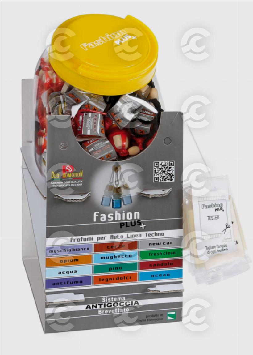 Fashion Plus Techno, deodorante - Espositore - 48 pz assortiti
