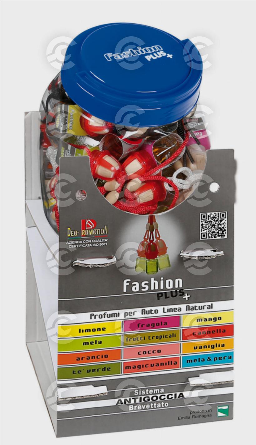 Fashion Plus Natural, deodorante - Espositore - 48 pz assortiti