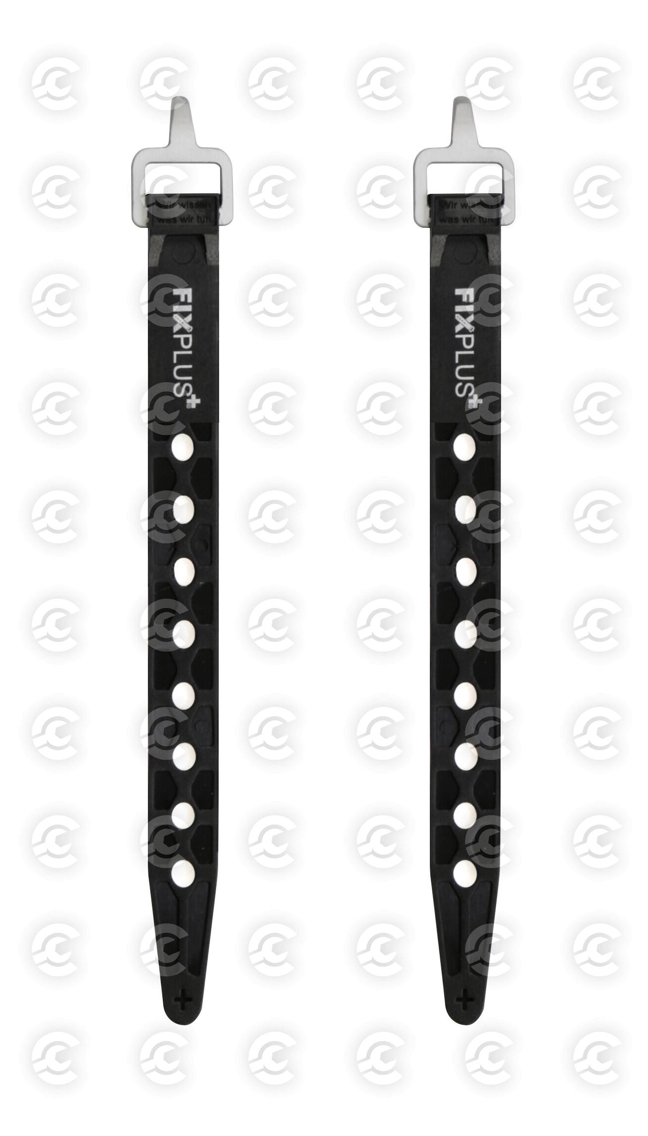 FixPlus Nano, cinghia elastica di fissaggio, 2 pz - 1,25 x 15 cm