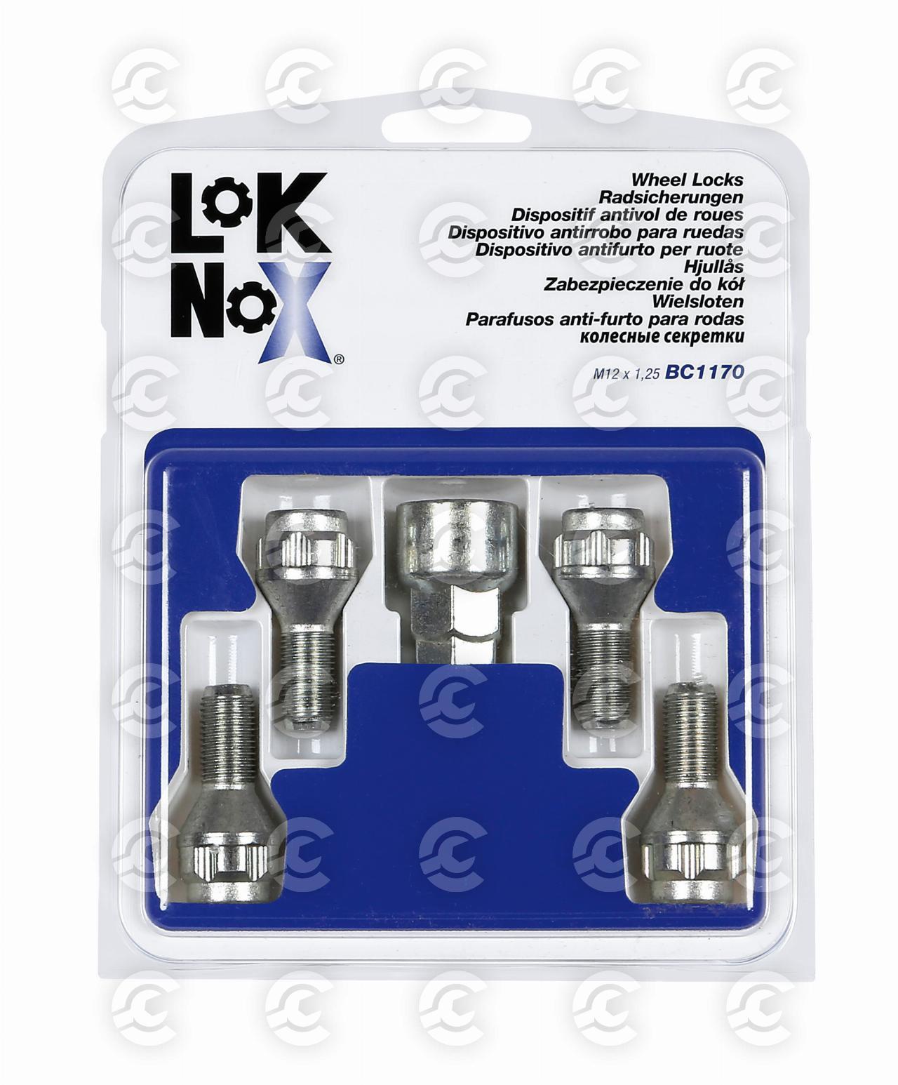 Bulloni conici, kit 4 pz - Lok Nox - A010 - A050