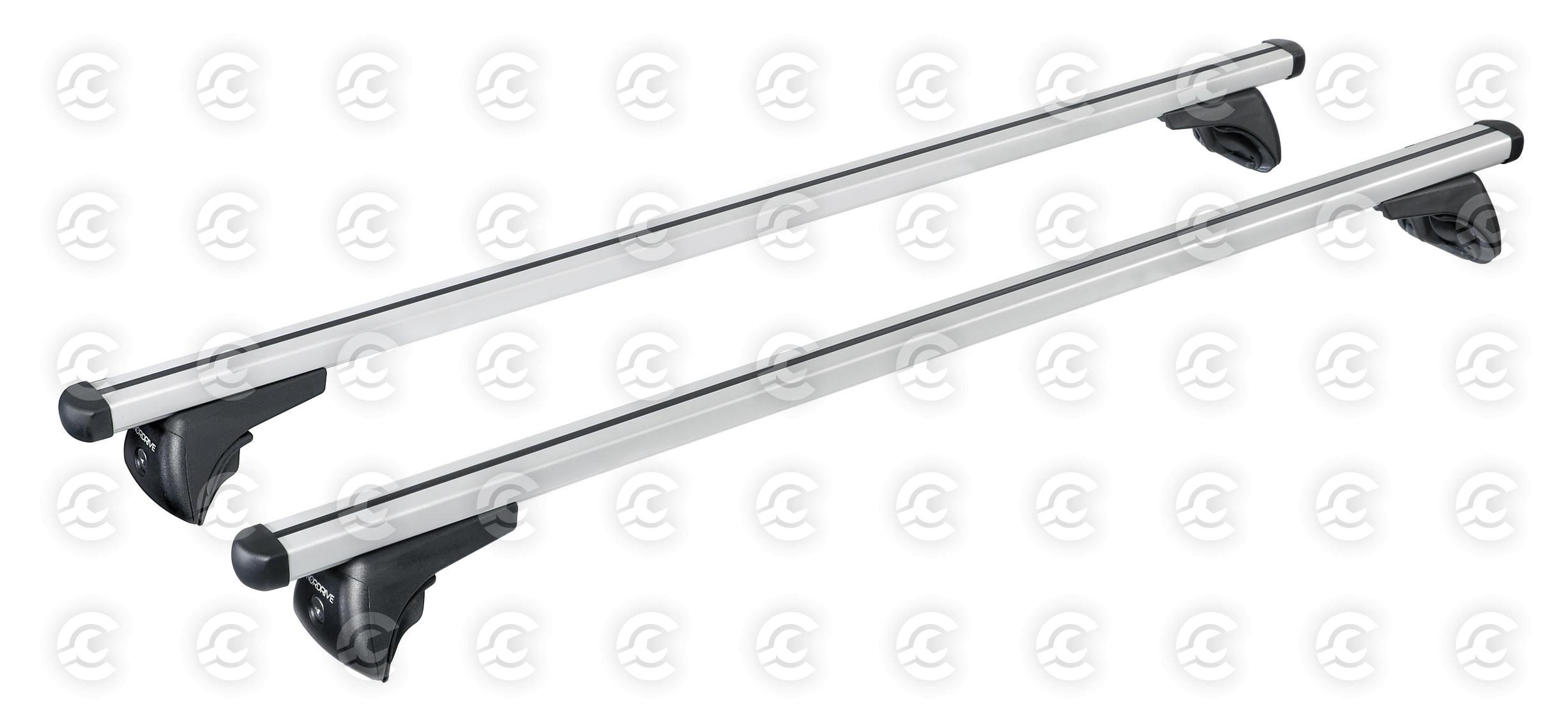 Helio In-Rail, set completo barre portatutto in alluminio - L - Evos IA