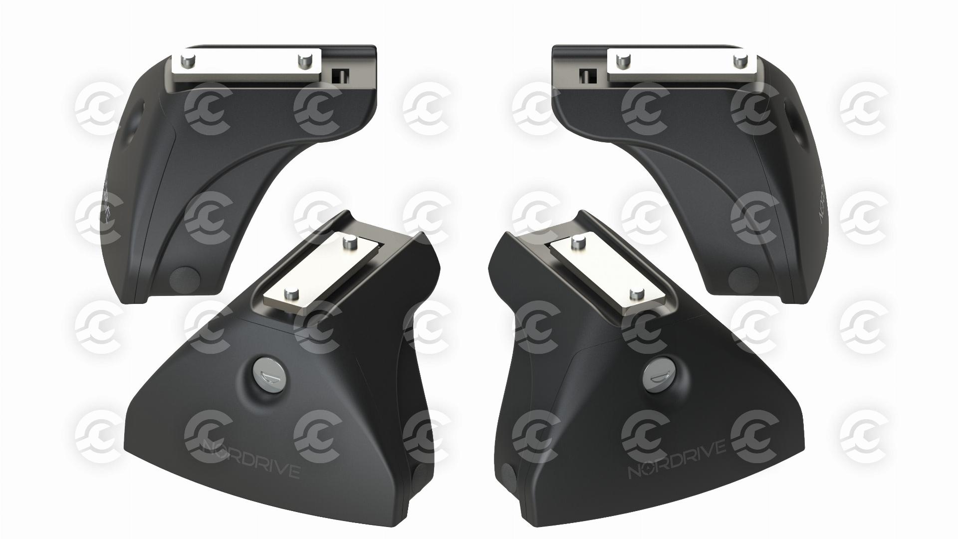 Evos LP (low profile), kit 4 piedi con profilo basso