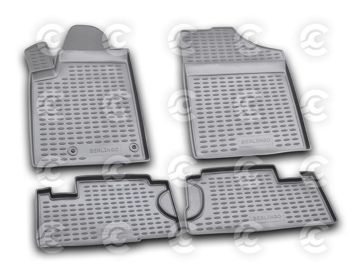 Set tappeti su misura in TPE - compatibile per  Citroen Berlingo (05/96>03/08) -  Citroen Berlingo Multispace (05/96>03/08)