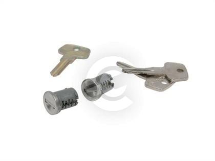 SKS lock core, kit serrature 2 pz