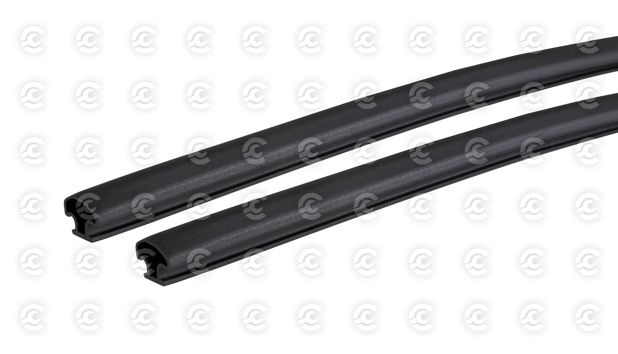 Set 2 pz profili in gomma per barre Yakima 149 cm